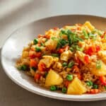 Spicy Thai Pineapple Fried Rice
