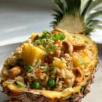 Pineapple Bowl Presentation Fried Rice