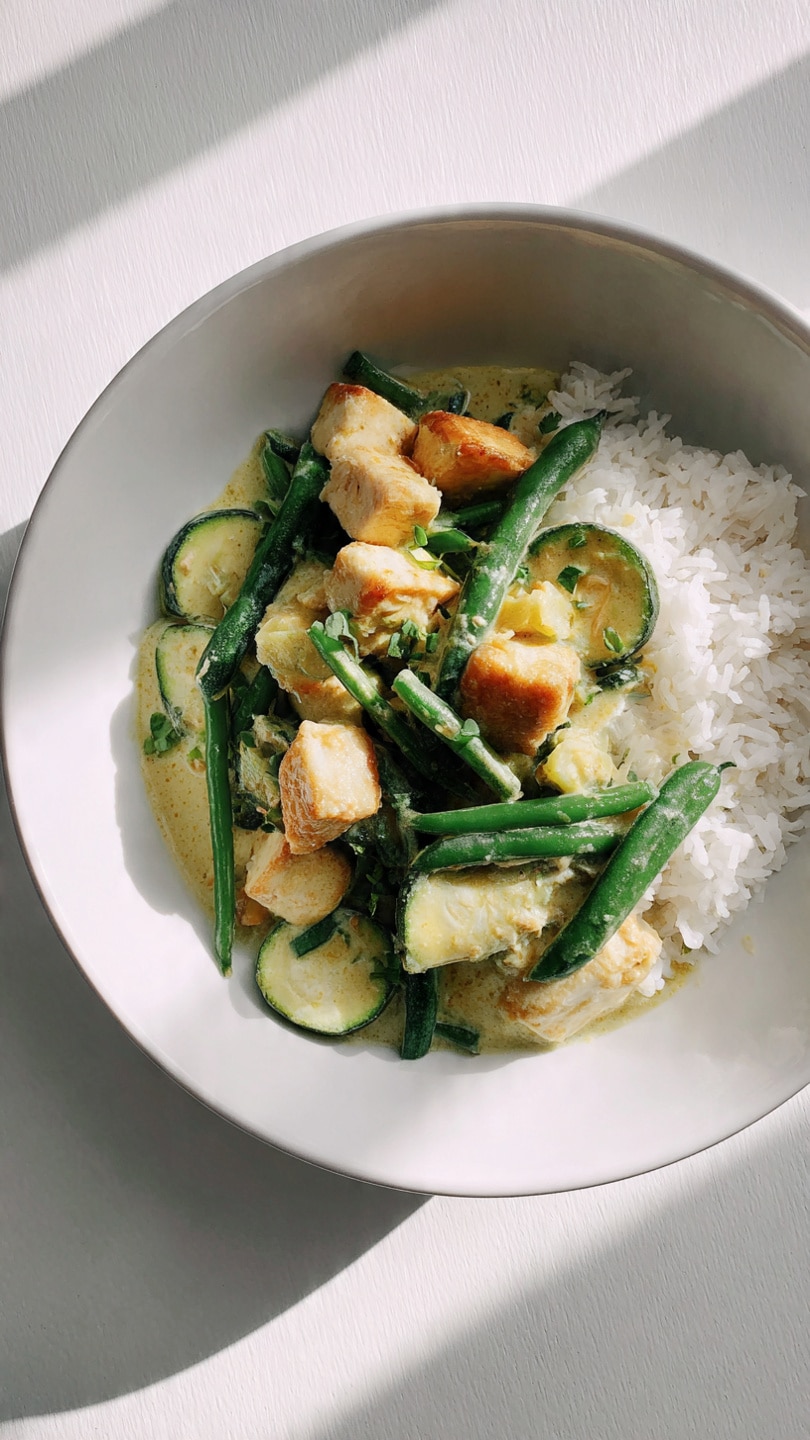 Thai Green Curry Stir Fry