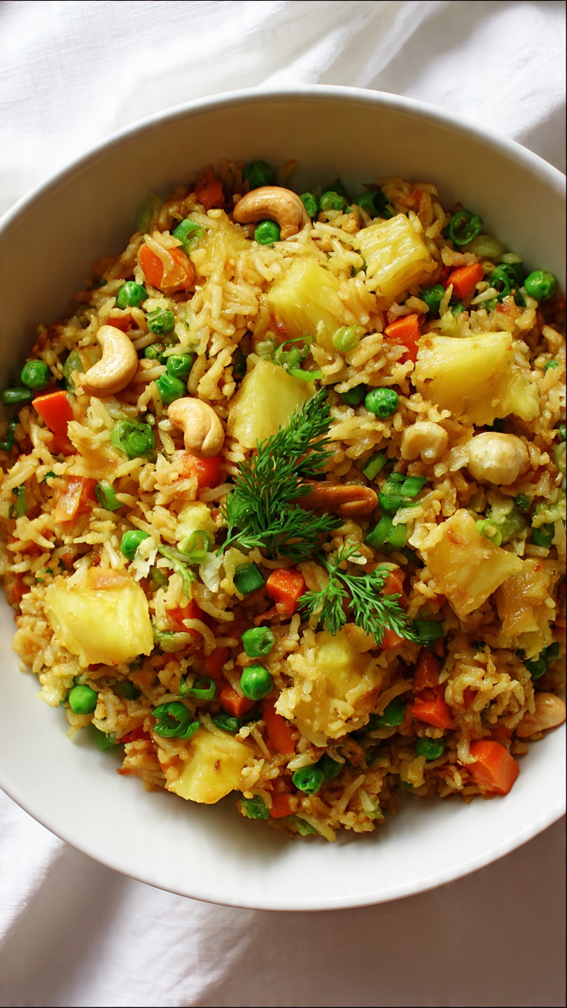 Vegan Thai Pineapple Fried Rice