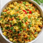 Keto Cauliflower Pineapple Fried Rice