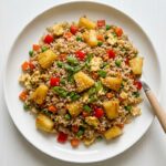 Healthy Brown Rice Pineapple Fried Rice