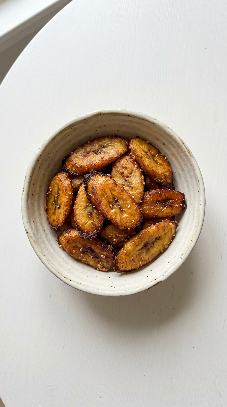 Thai Fried Plantains Variation