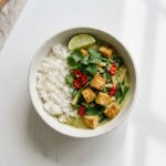 Vegetarian Thai Green Curry Tofu