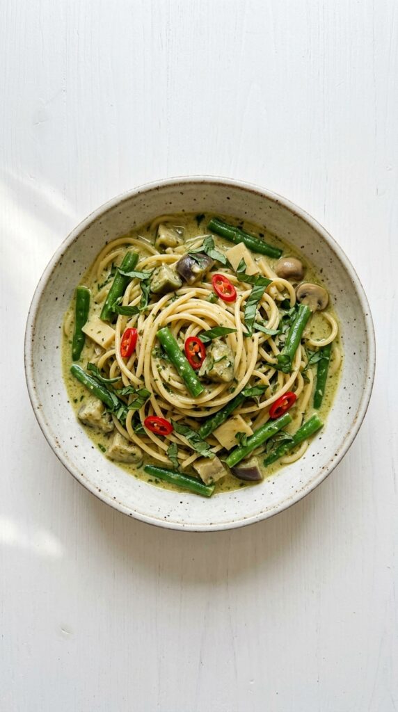 Thai Green Curry Pasta