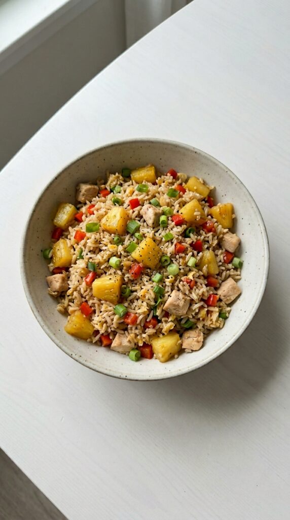Chicken and Pineapple Fried Rice