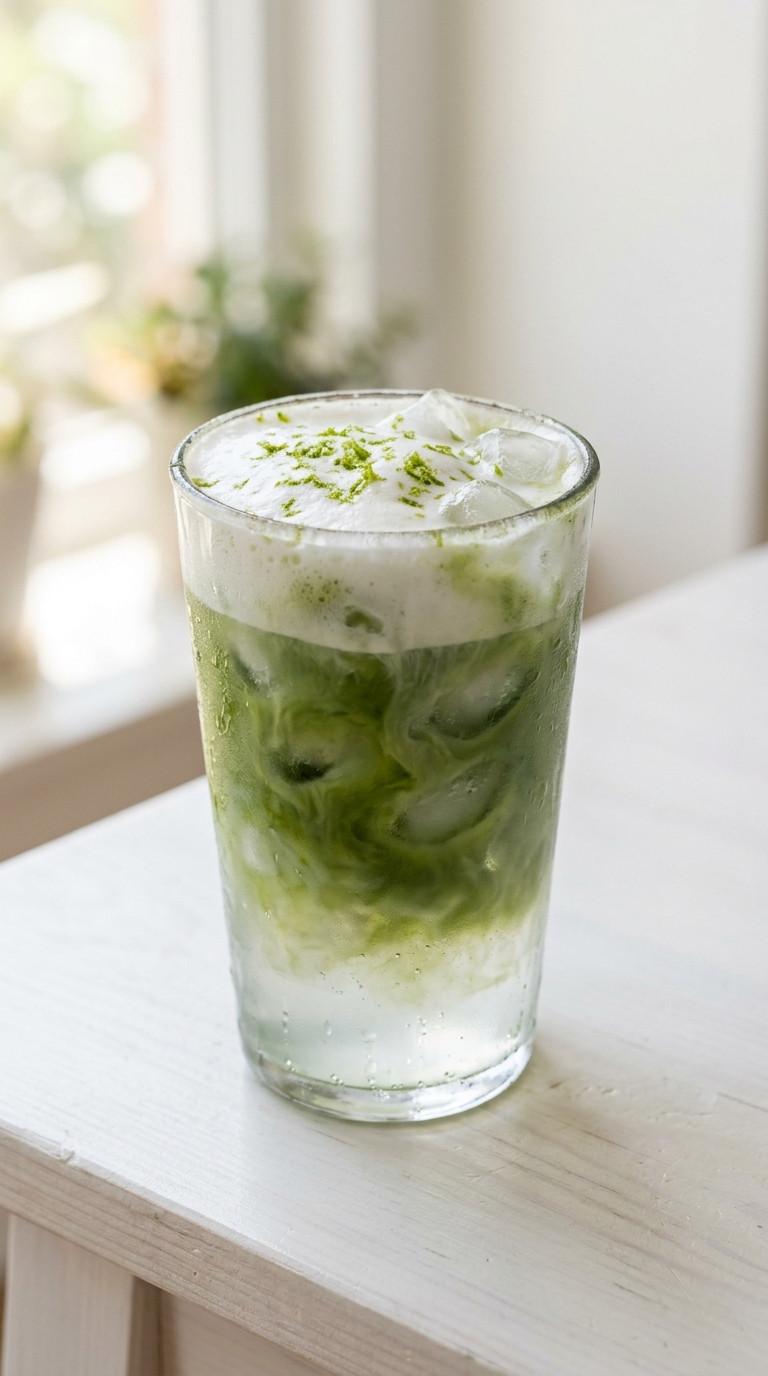 Coconut Water Matcha Latte