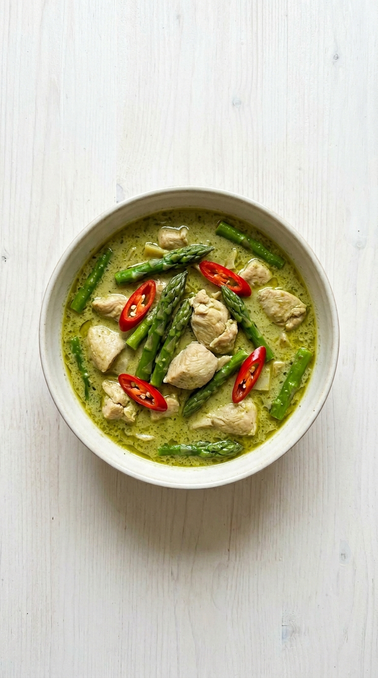 Green Curry Coconut Broth