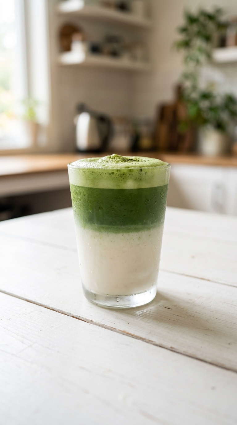 5 Ingredient Barista Style Coconut Matcha