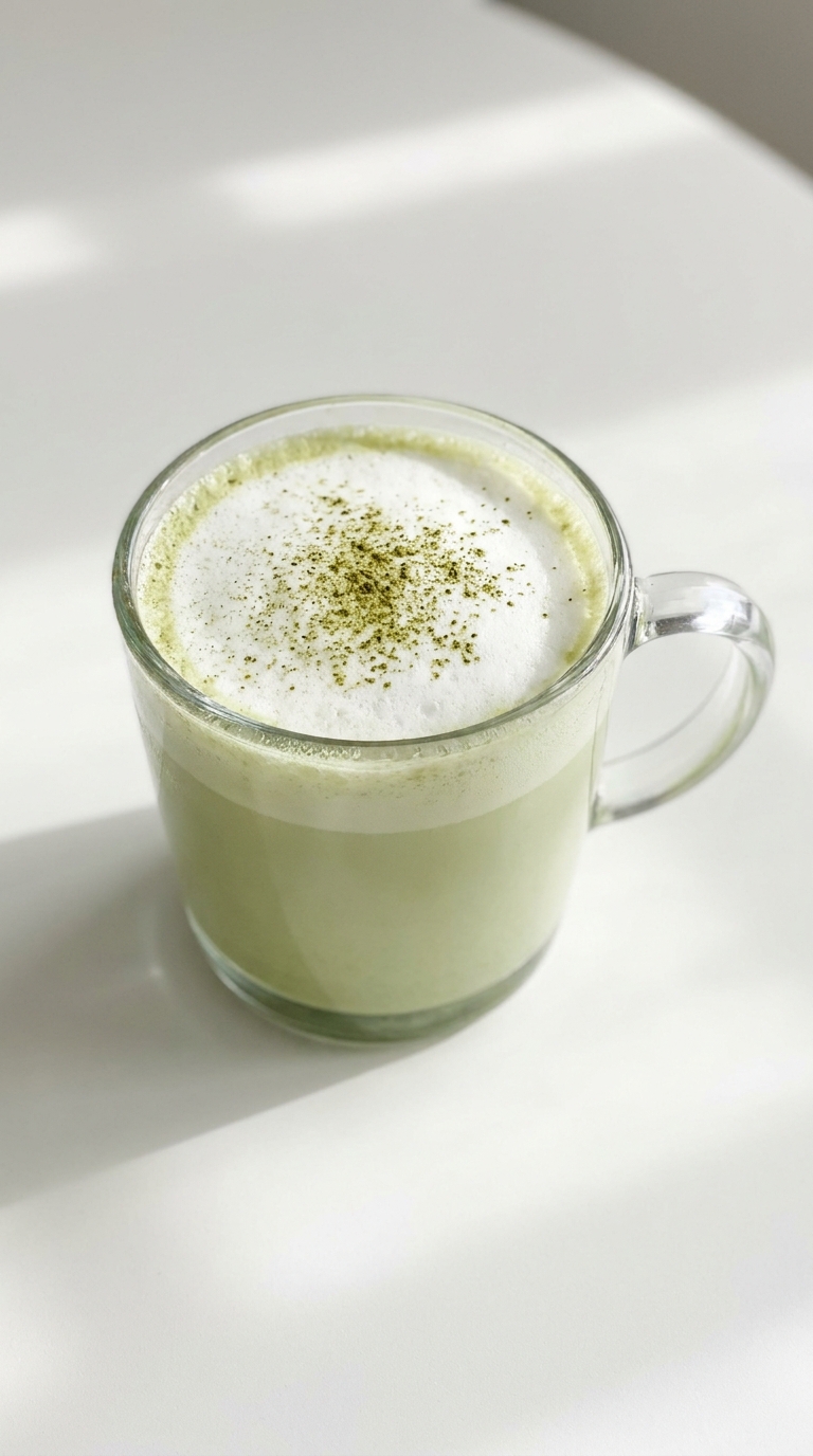 Keto Sugar Free Coconut Milk Matcha Latte
