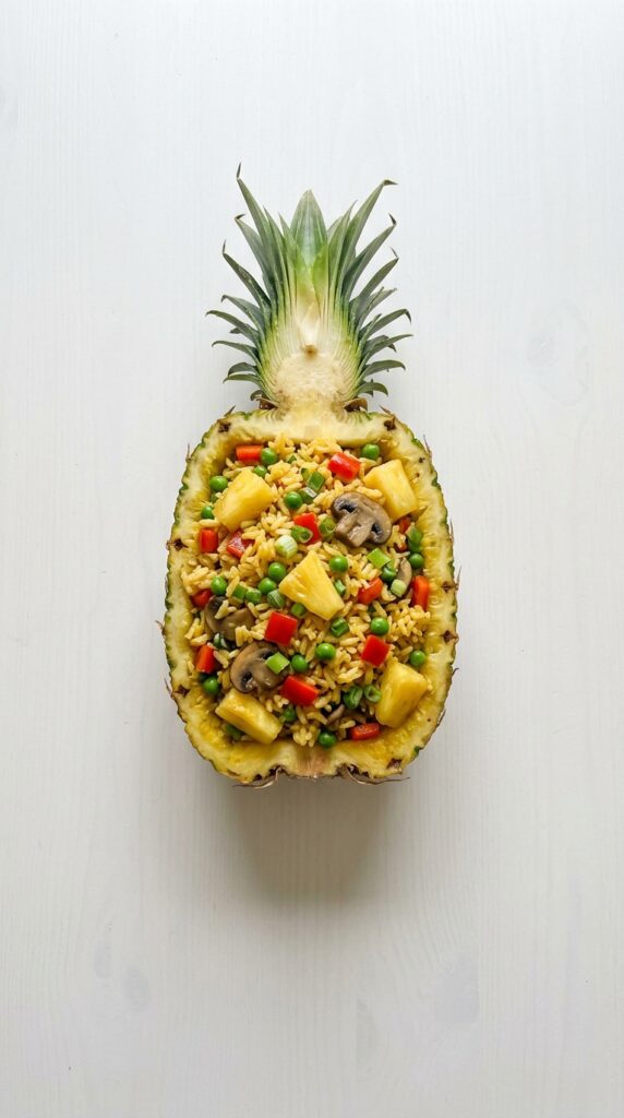 Kid-Friendly Pineapple Fried Rice