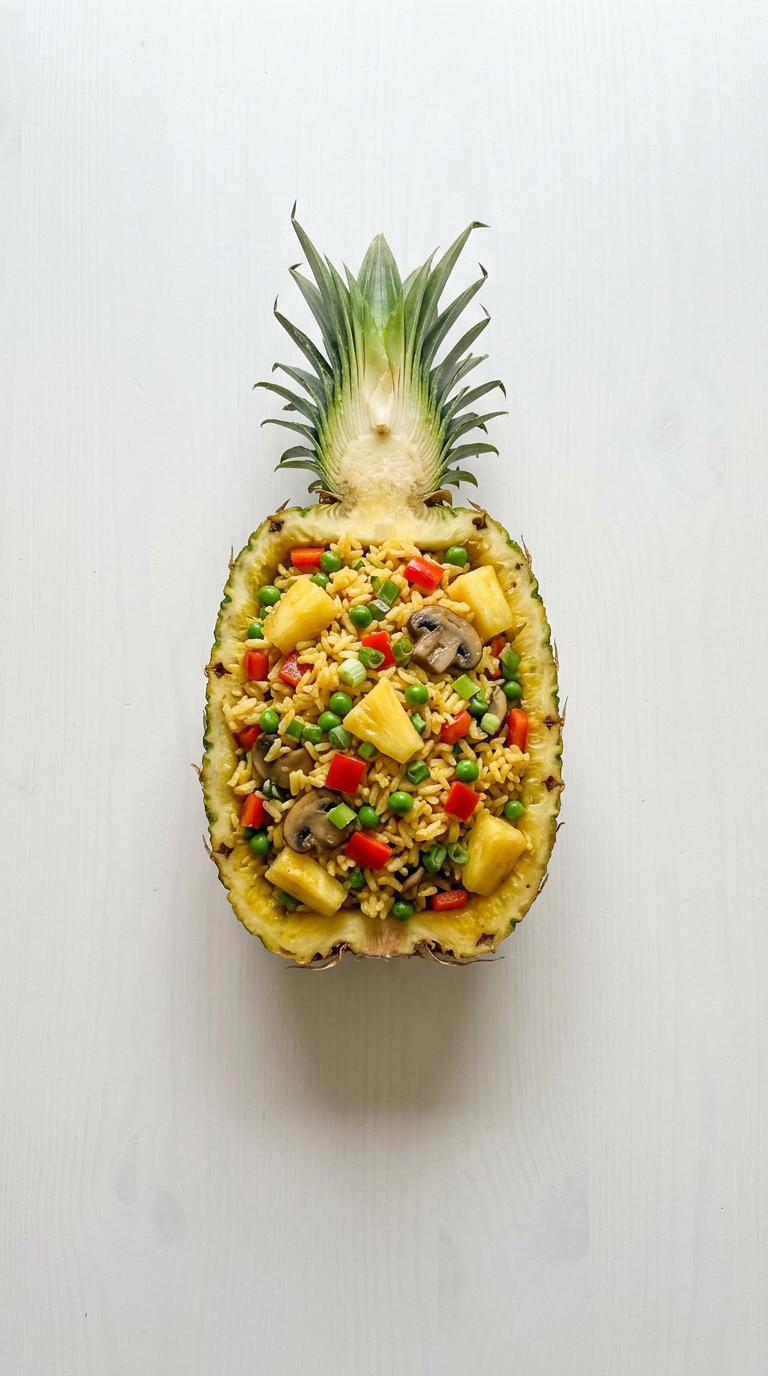 Kid-Friendly Pineapple Fried Rice