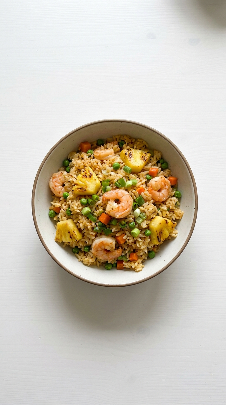 Shrimp Pineapple Fried Rice