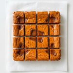 Thai Tea Mochi Brownies