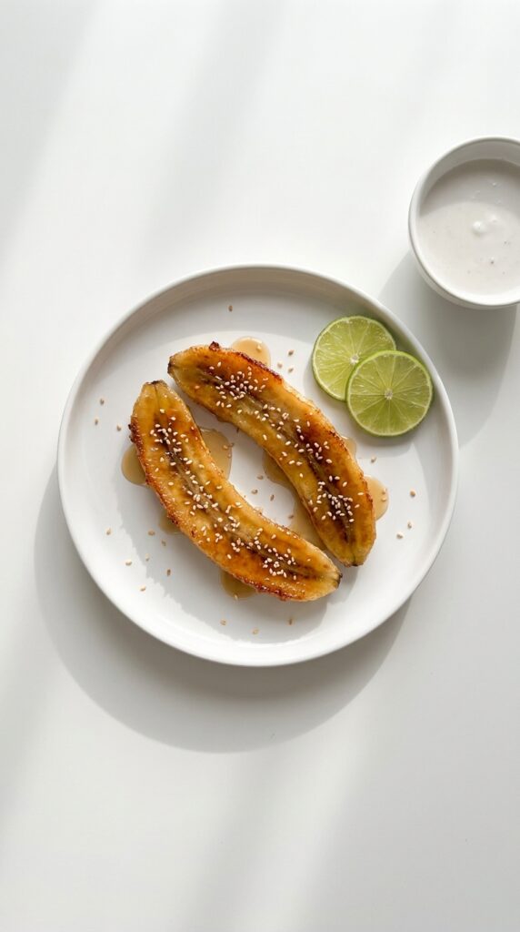 Oven Baked Thai Fried Bananas