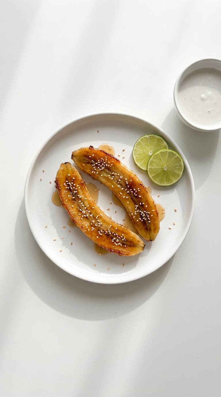 Oven Baked Thai Fried Bananas