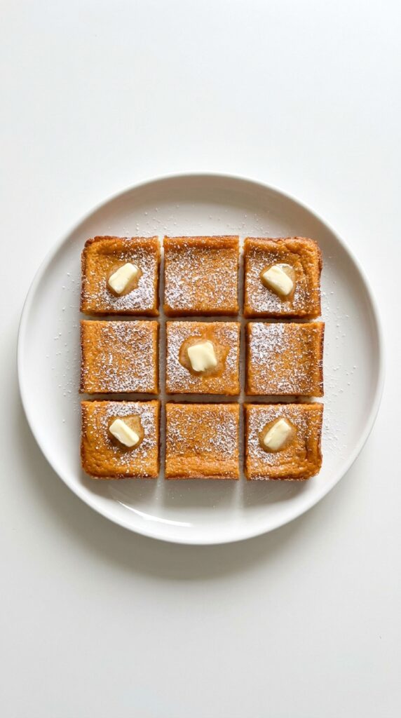 Vegan Thai Tea Butter Mochi