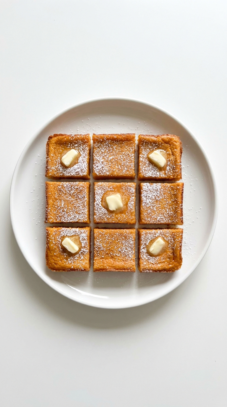 Vegan Thai Tea Butter Mochi